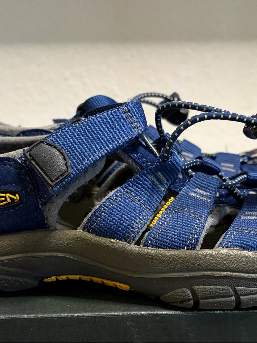 Keen Kids Navy and Gray Closed-Toe Sport Sandals
